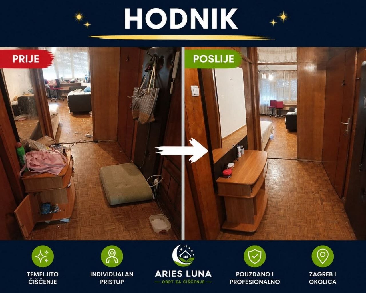 Prije i poslije — Hodnik